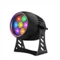 7x18w RGBWA UV IP65 LED PAR með OLED Display